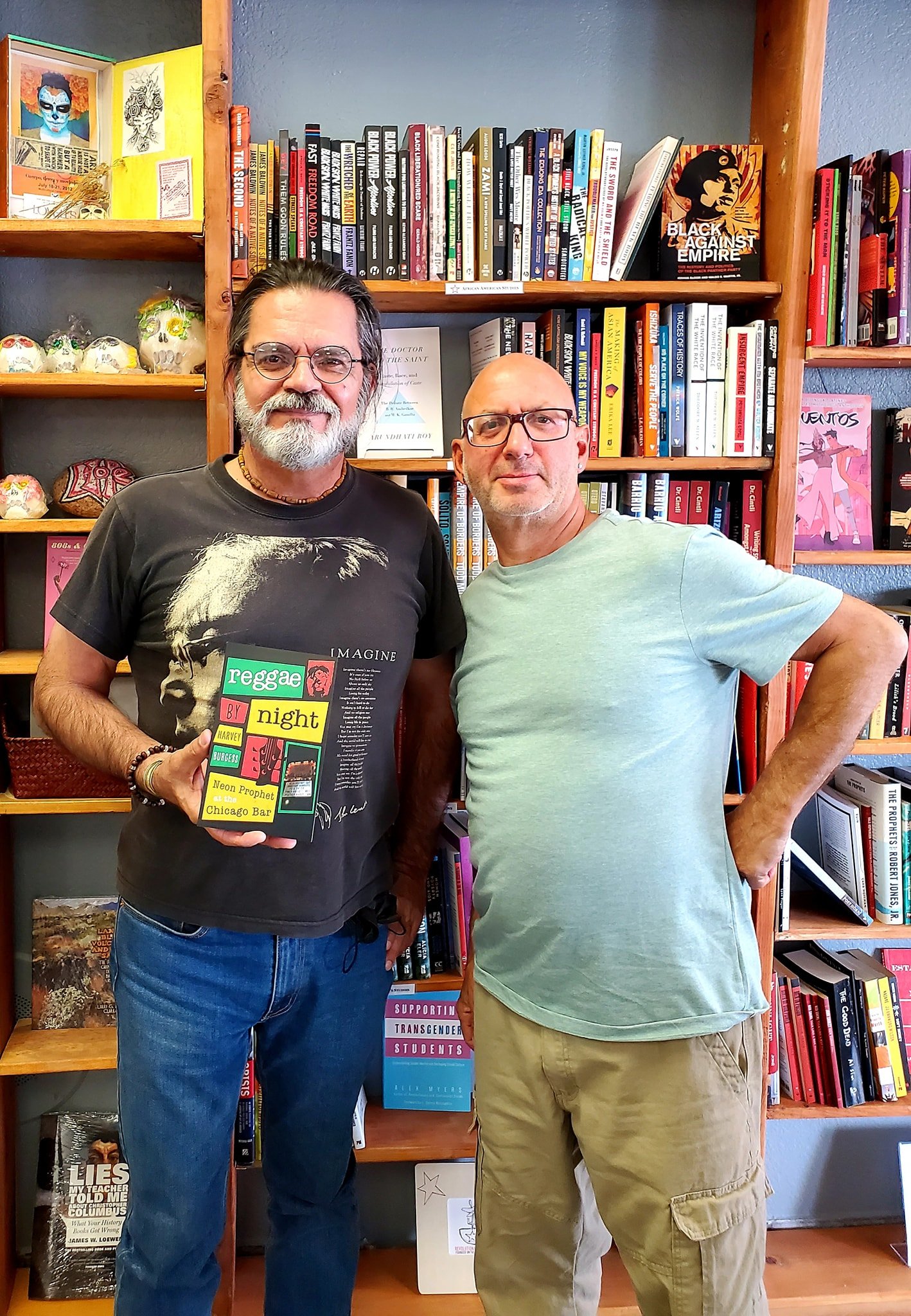 Meet Harvey Burgess: Author and Super-fan 11 Harvey Burgess Reggae Night, Neon Prophet at the Chicago Bar