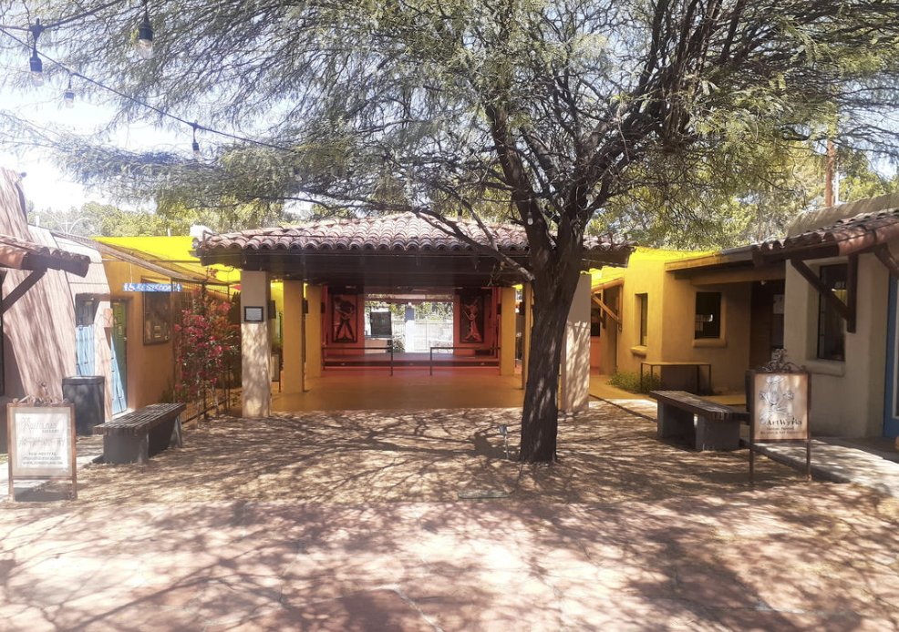 Tucson Local Music Venue: Monterey Court Studio Galleries and Cafe 