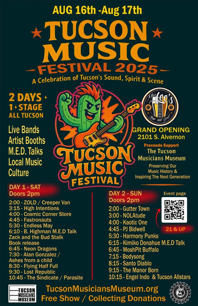 Tucson Music Festival – A Conversation with Brad Phipps 5 Tucson Music Festival 2025