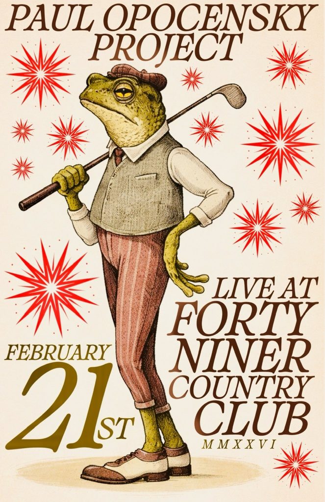 Tucson Musician Spotlight: Paul Opocensky of the PO Project 12 Poster for Paul Opocensky Project