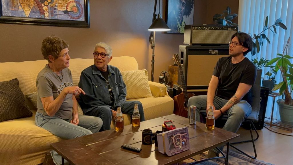 Amy Langley & Rochelle Raya: Laughter, Tip Jars, & Real Music Life — Desert Sound Check Ep. 1 2 Tucson music podcast Desert Sound Check interview with Amy Langley and Rochelle Raya talking with host Derek Salois