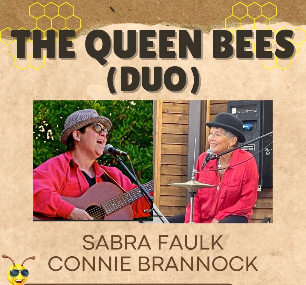 Tucson Musician Spotlight: Sabra Faulk 6 The Queen Bees promo poster.