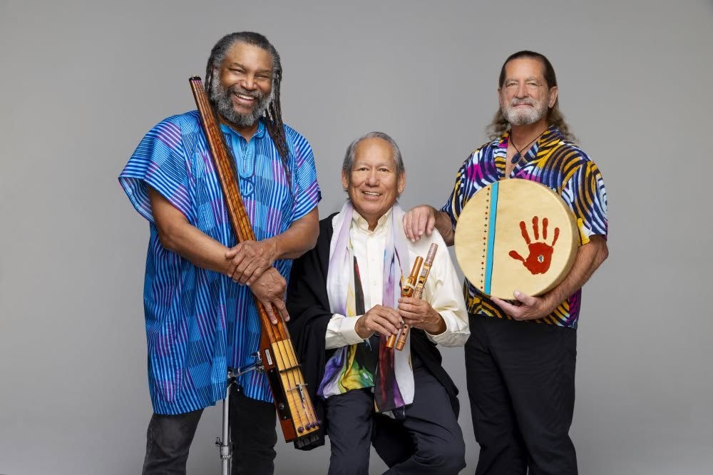 Tucson Musician Spotlight: Amochip Dabney 10 Amochip Dabney with R. Carlos Nakai and Will Clipman, RC3 trio