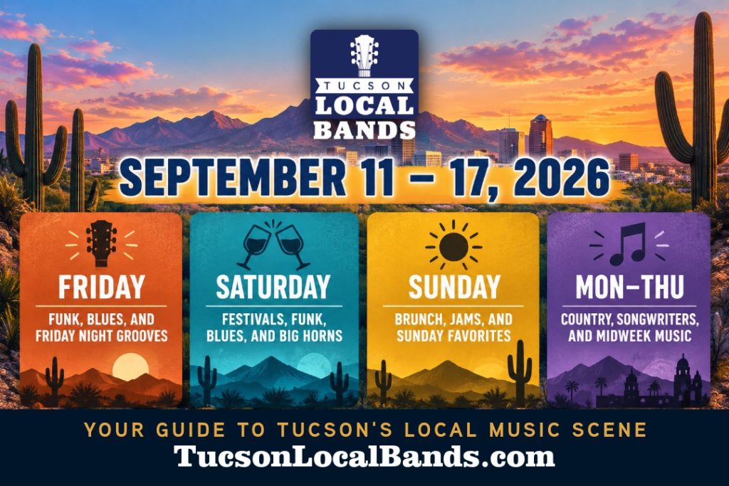 Tucson Live Music This Week: September 11–17, 2026