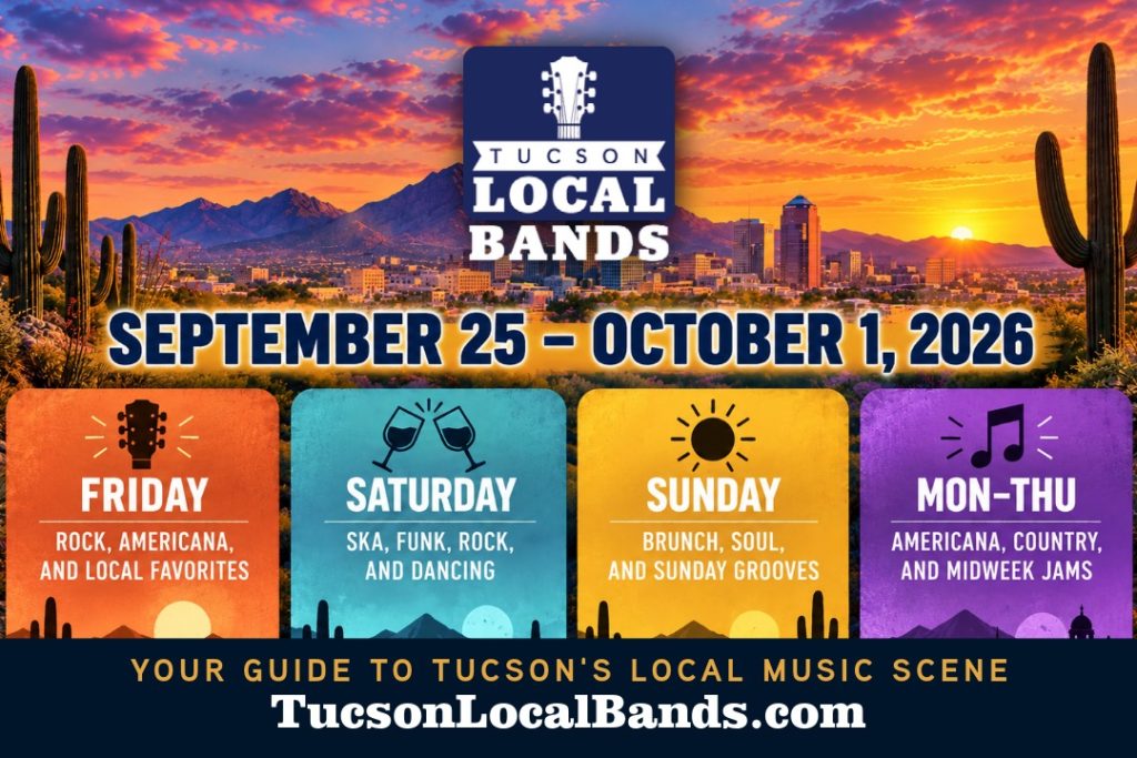 Tucson Live Music This Week: September 25–October 1, 2026